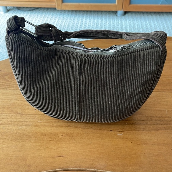LOLITA JADE Brown Corduroy Handbag. Pet & Smoke Free Home. Like New. - Picture 2 of 5